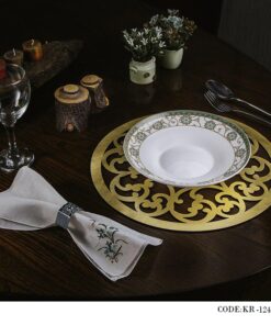 سرویس 2 عددی زیر بشقابی گرد رومادون سری 124