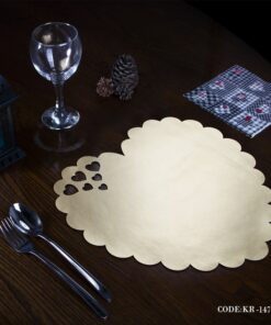 ست 2 نفره زیر بشقابی قلبی سری 147