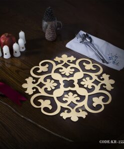 سرویس 2 نفره زیر بشقابی نسترن سری 155