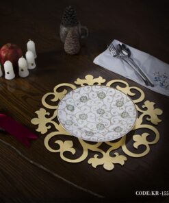 سرویس 2 نفره زیر بشقابی نسترن سری 155