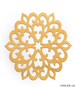 سرویس 2 عددی زیر بشقابی طرح برف سری 158