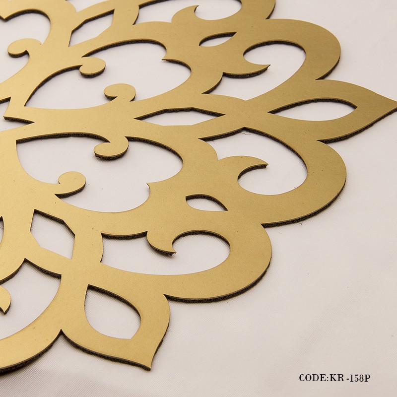 سرویس 2 عددی زیر بشقابی طرح برف سری 158