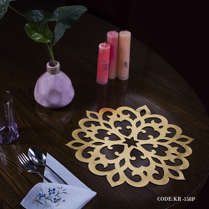 سرویس 2 عددی زیر بشقابی طرح برف سری 158