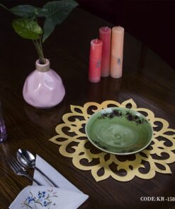 سرویس 2 عددی زیر بشقابی طرح برف سری 158