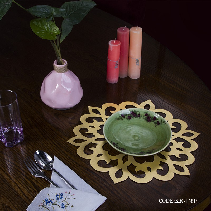 سرویس 2 عددی زیر بشقابی طرح برف سری 158