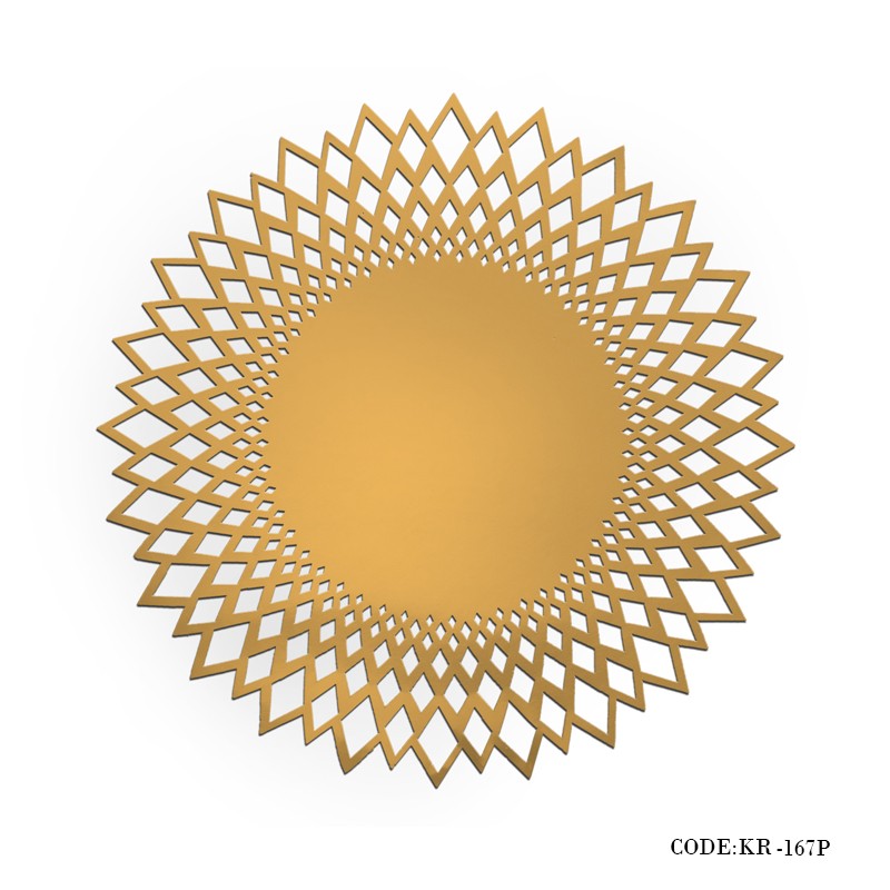 زیر بشقابی دو عددی طرح نور سری 167