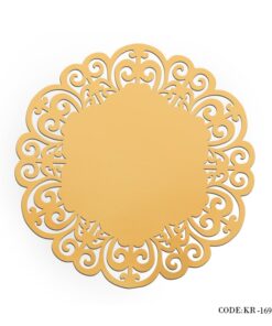 سرویس 2 عددی زیر بشقابی گرد رومادون سری 112