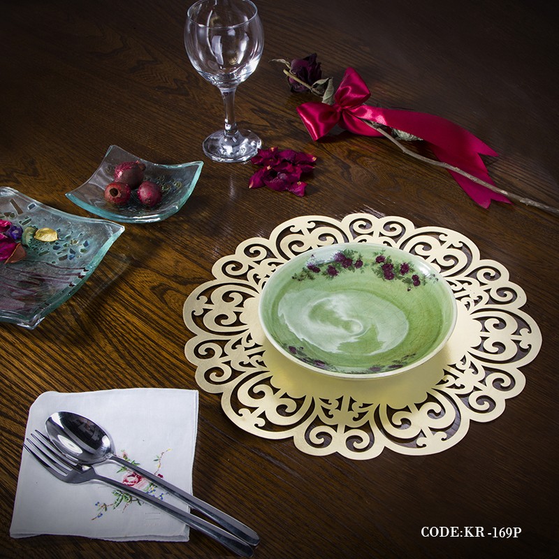 سرویس 2 عددی زیر بشقابی گرد رومادون سری 112