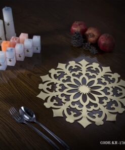 ست دو عددی زیر بشقابی گرد رومادون سری 170