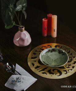 ست 2 عددی زیر بشقابی دایره رومادون سری 171