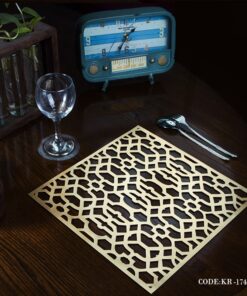 سرویس 2 نفری زیر بشقابی مربعی رومادون سری 154