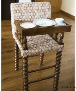 صندلی غذای چوبی کودک تیدا