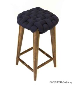 پاف اپن گره ای پایه گردویی طرح کوکی