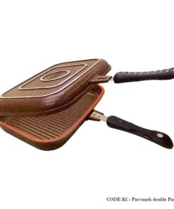 تابه رژیمی دو طرفه گرانیتی مدل سیلور دورو قهوه ای