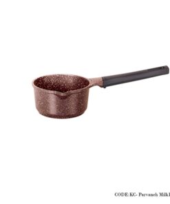 شیرجوش گرانیتی سایز 14 مدل سیلور دورو قهوه ای