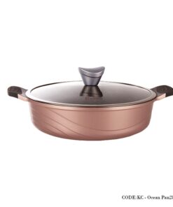 ماهیتابه دو دسته گرانیتی 28 مدل اوشن رزگلد