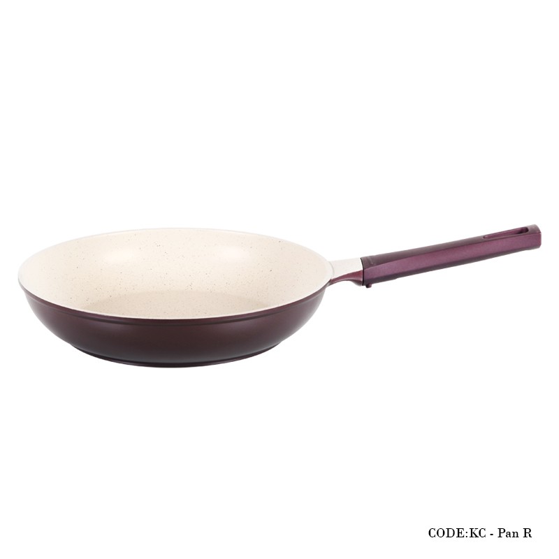 تابه تک دسته گرانیتی سایز 24 مدل سیلور زرشکی