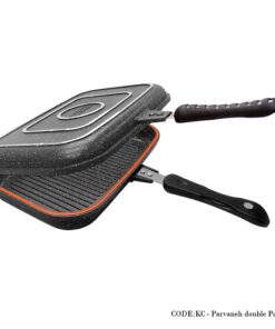 تابه رژیمی گرانیتی دو طرفه مدل سیلور دورو خاکستری