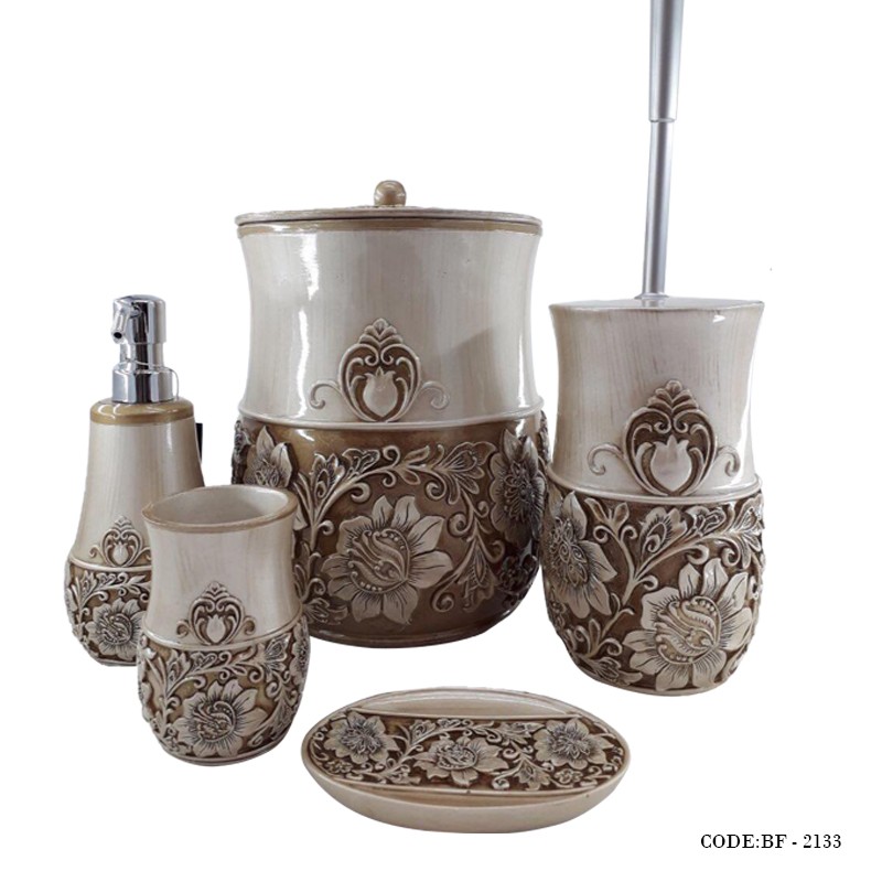 لوازم سرویس بهداشتی طرح پیچک مدل 2133