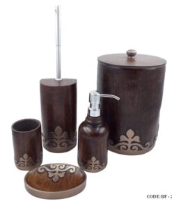 لوازم سرویس بهداشتی طرح فانتزی مدل 2138