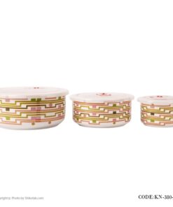 ظرف نگهداری غذا سه تایی مدل 380-22