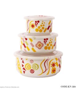 ظرف نگهداری غذا سه سایزی مدل 380-35