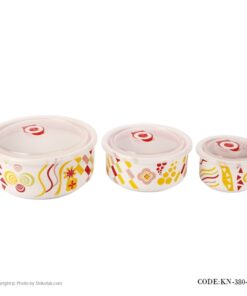ظرف نگهداری غذا سه سایزی مدل 380-35