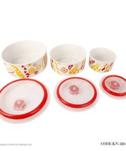 ظرف نگهداری غذا سه سایزی مدل 380-35