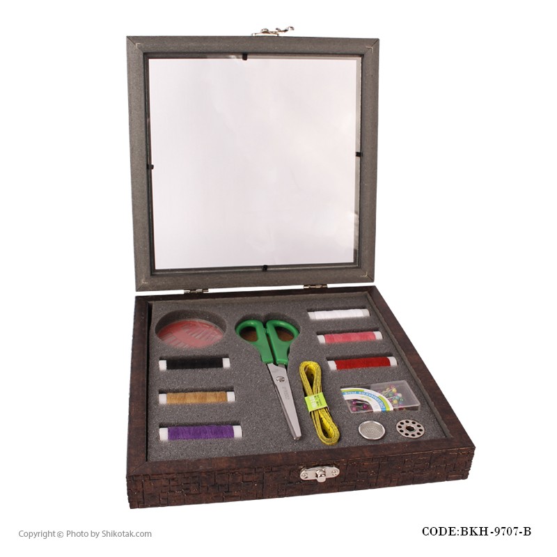 جعبه خیاطی مربع مدل 9707