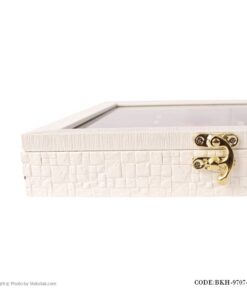 جعبه خیاطی سفید مربع مدل 9707