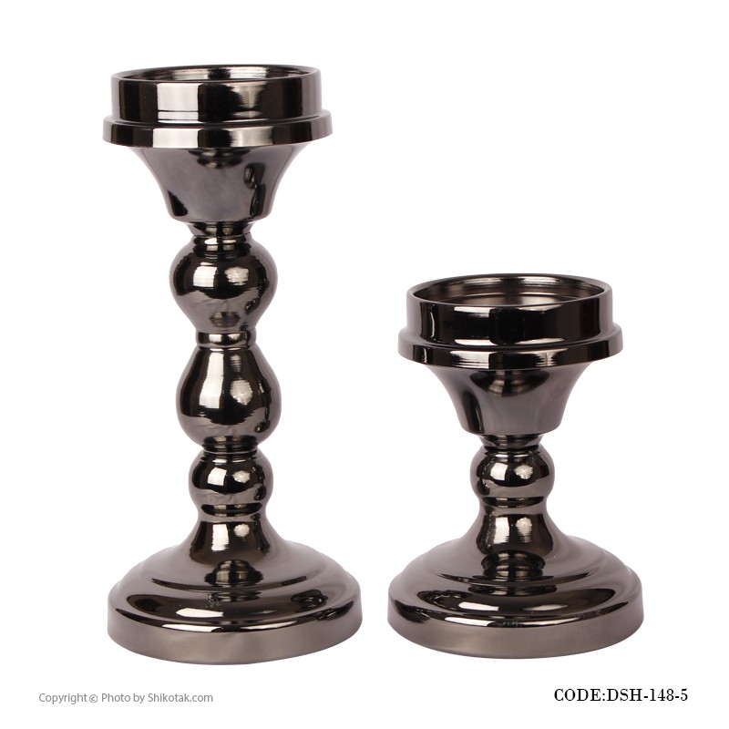 شمعدان دوعددی براق مدل اسکایلر