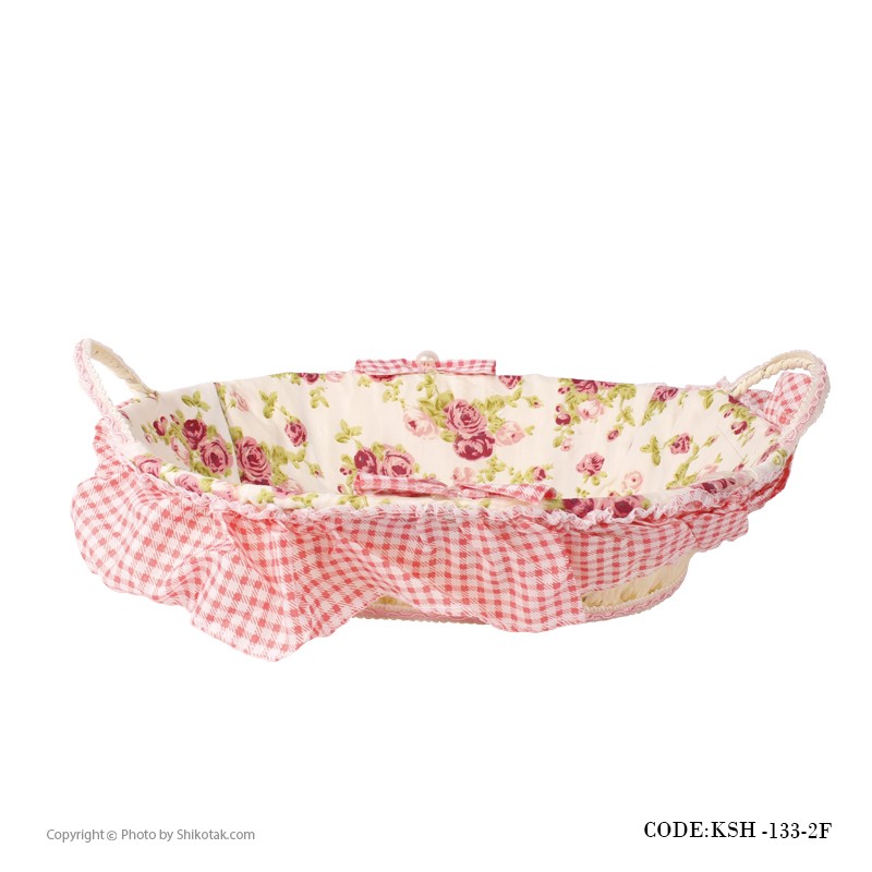 سبد نگهدارنده نان حصیری بیضی مدل F