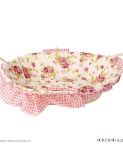 سبد نگهدارنده نان حصیری بیضی مدل F