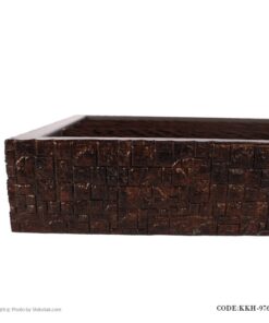 نظم دهنده قاشق و چنگال بدون درب قهوه ای