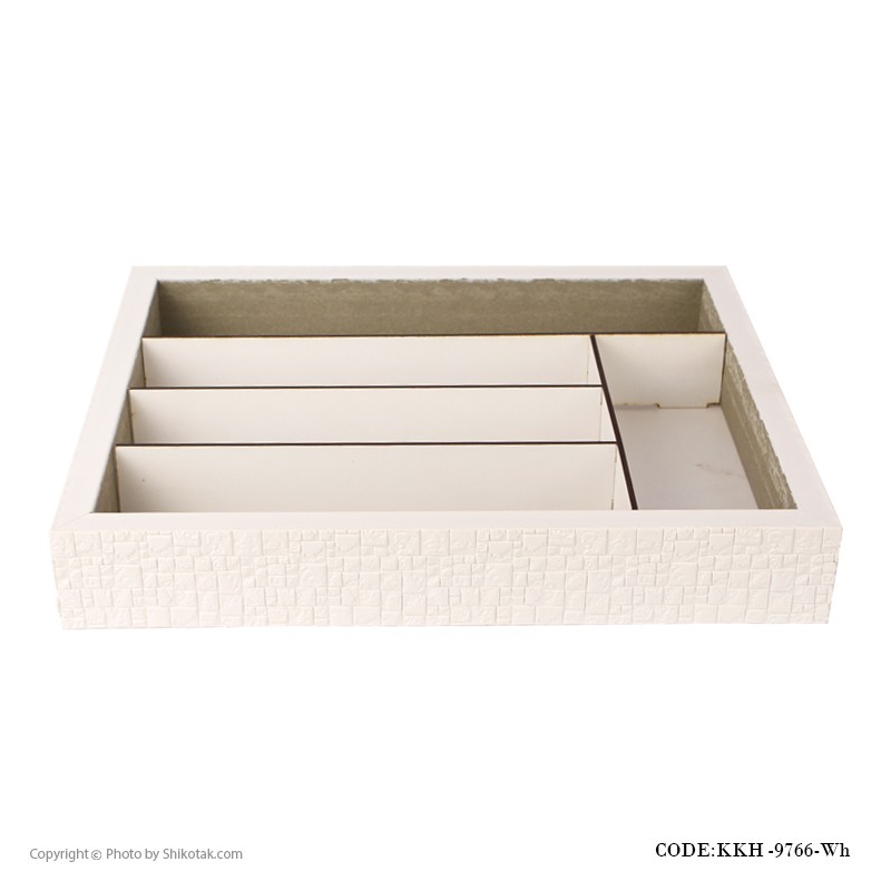 نظم دهنده کشو بدون درب سفید