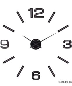 ساعت تکه ای مشکی مدل 11287