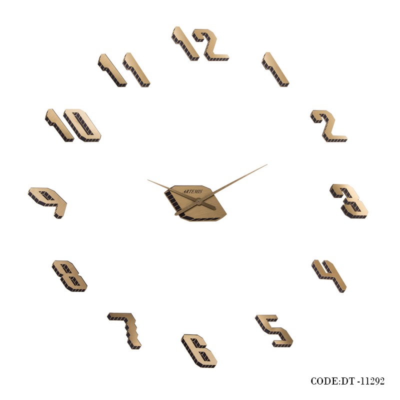 ساعت پازلی اعداد طلایی انگلیسی مدل 11292