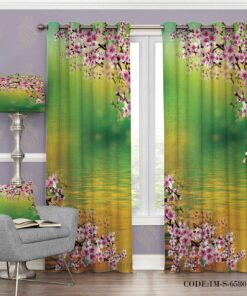 پرده اتاق خواب برکه مدل 6580