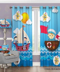 پرده فانتزی کودک طرح ملوان مدل 6624