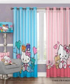 پرده دخترانه کیتی مدل 6633