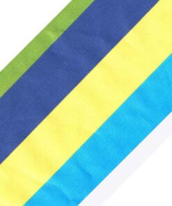 زیر بشقابی پارچه ای طرح رابید آبی