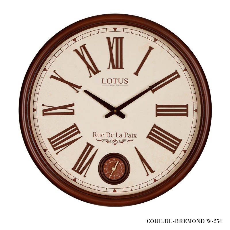 ساعت دیواری ثانیه شمار مدل BREMOND