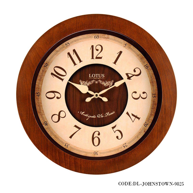 ساعت دیواری طرح قدیم مدل JOHNSTOWN