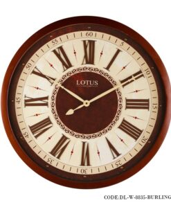 ساعت دیواری مدرن رومی مدل BURLINGTON