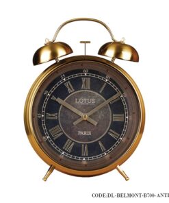 ساعت رومیزی شماطه دار لوکس مدل BELMONT عتیقه