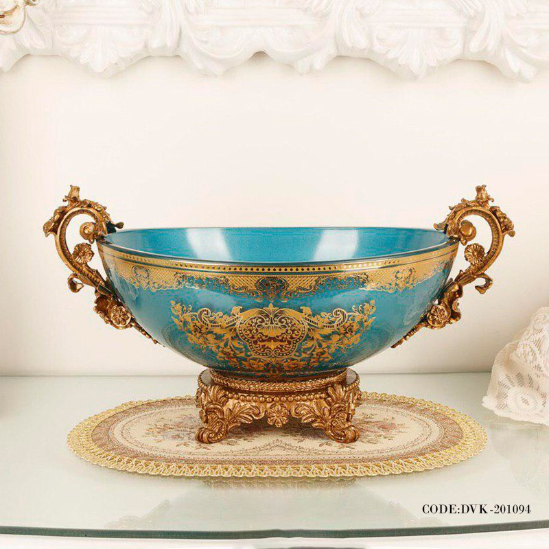 میوه خوری اشرافی پایه کوتاه آبی سری 094