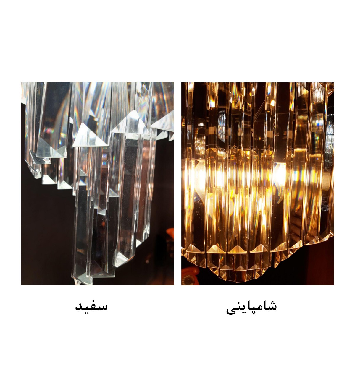 لوسترسقفی اسپیرال بدنه مشکی کد 418