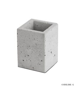 گلدان سیمانی مکعب متوسط