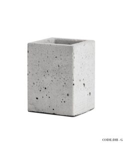 گلدان سیمانی مکعب متوسط