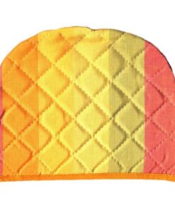 رو قوری پارچه ای آشپزخانه طرح رابید صورتی